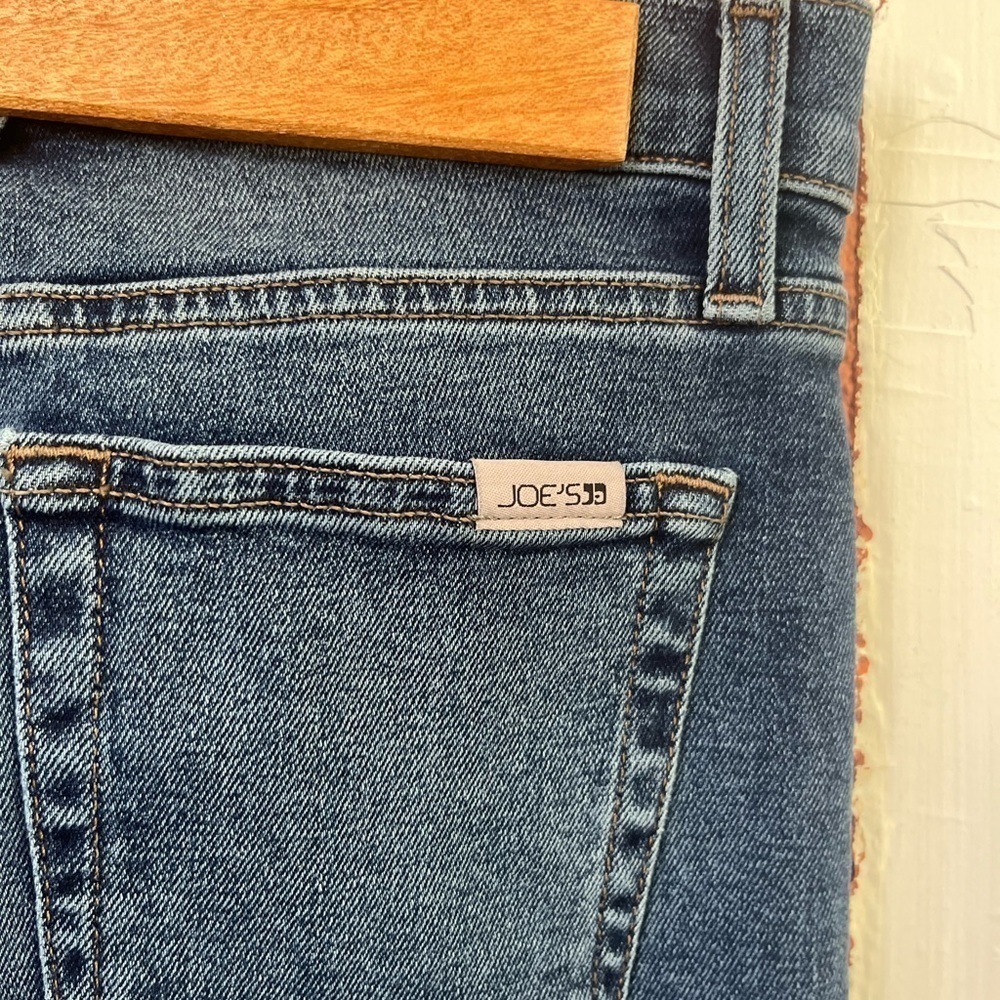 Joe's Jeans Skinny Women Size 26 Blue Medium Wash Denim Mid Rise Stretch - Picture 2 of 6